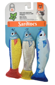 Sardina con Catnip 3 pzas