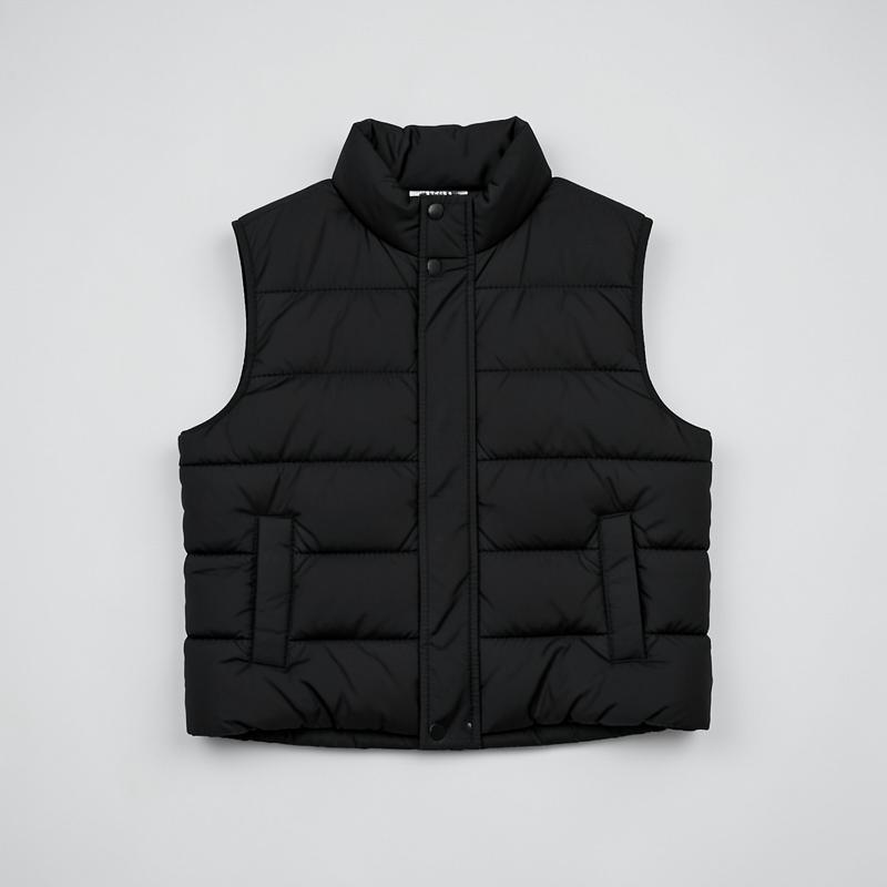 Chaleco Puffer — Black