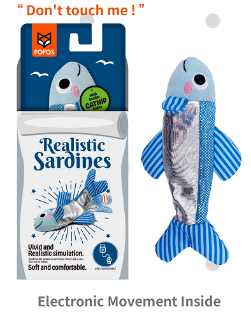Sardina Pez Bailarín con Carga USB