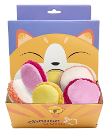 Macarron rosa pastel