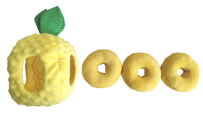 Peluche Verano Burbuja Piña