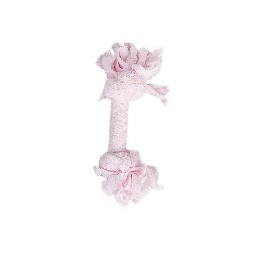 Huesito Terry de 2 nudos DogS Rosa