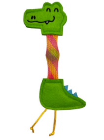 Cocodrillo cuello resorte