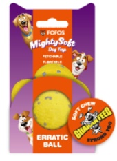 Pelota amarilla ultrarresistente