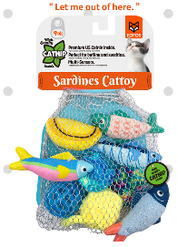 Sardina para Gato 9 pzas